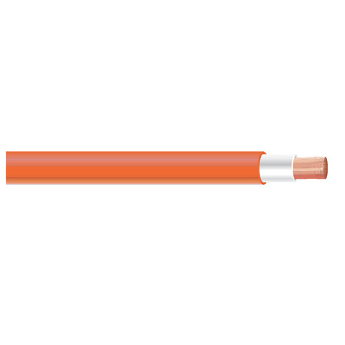 SDI Flexible Cable Orange 6mm2 110°C X-HF-110 0.6/1kV (Roll of 100m)